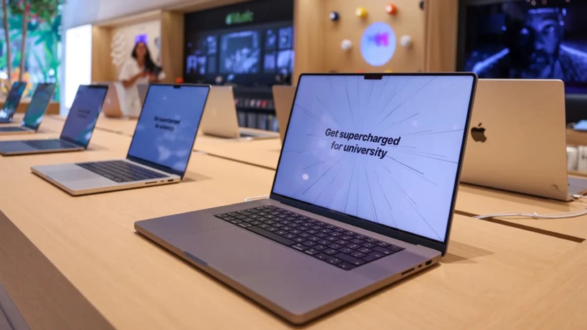 MacBook and Mac mini beside higher Apple trade-in credit values.