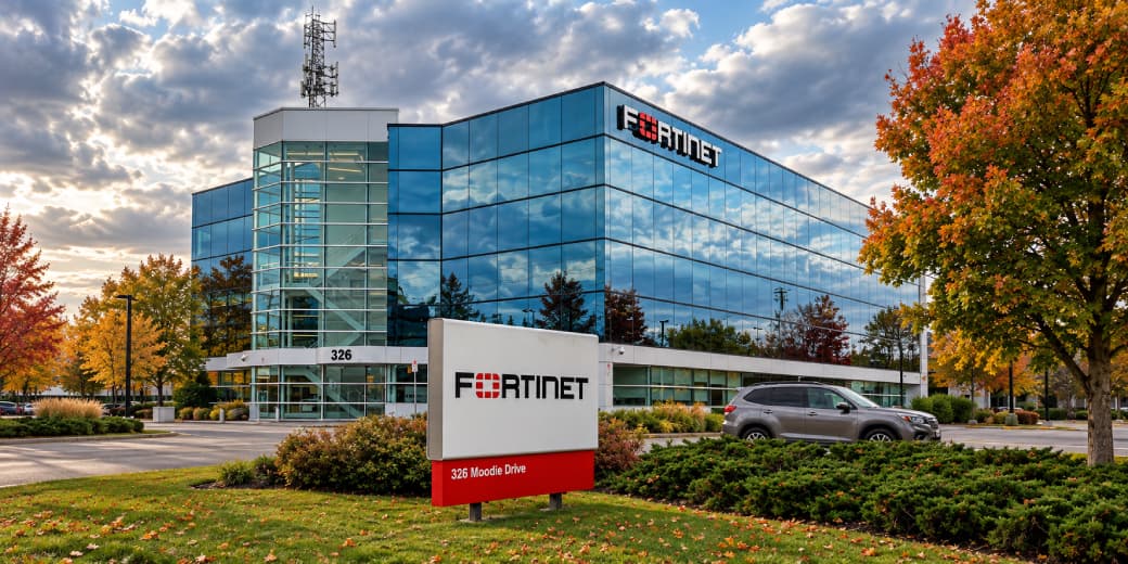 Fortinet Technologies Canada office on Oct. 15, 2023, in Nepean, Ontario