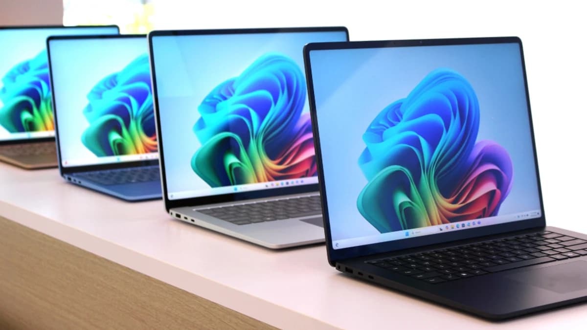 Business laptops running Windows on Arm across an enterprise device fleet.