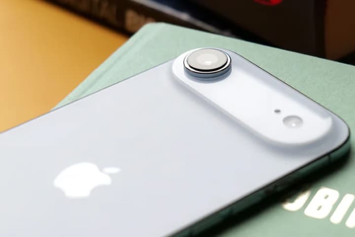 The iPhone Air rear camera in close-up. Credit: Sam Rutherford.